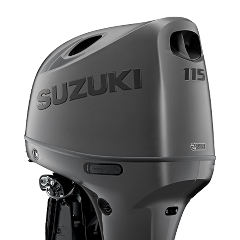 Suzuki 115 HP Outboard DF115BTLSS5 – 20″ Shaft, Stealth, Matte Black
